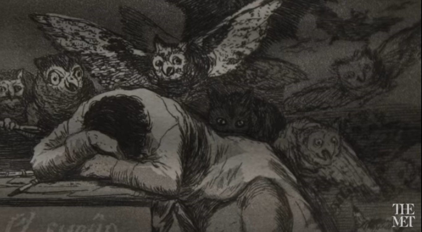 A glimpse of Goya