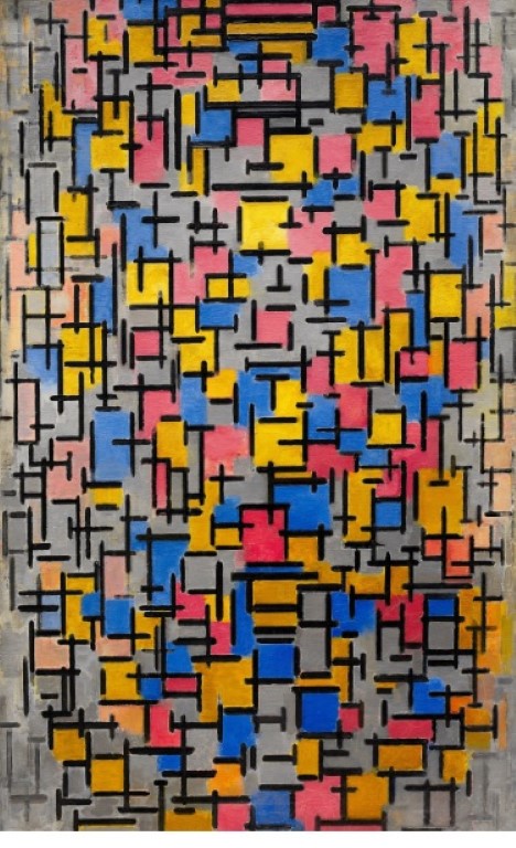 Mondrian explored art through geometry