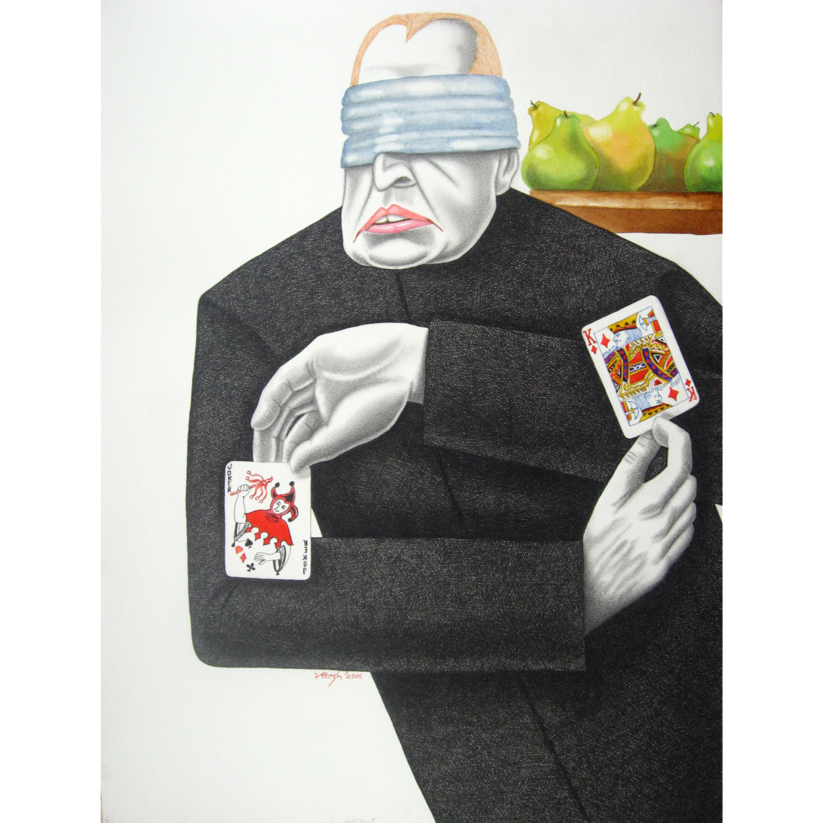 Art Of The Day: Cards In Hand