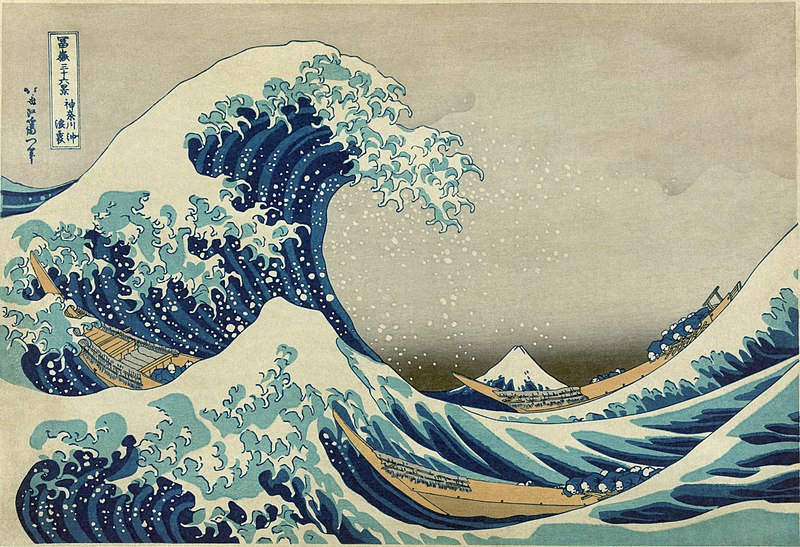 The great Japanese art master who made waves (literally)
