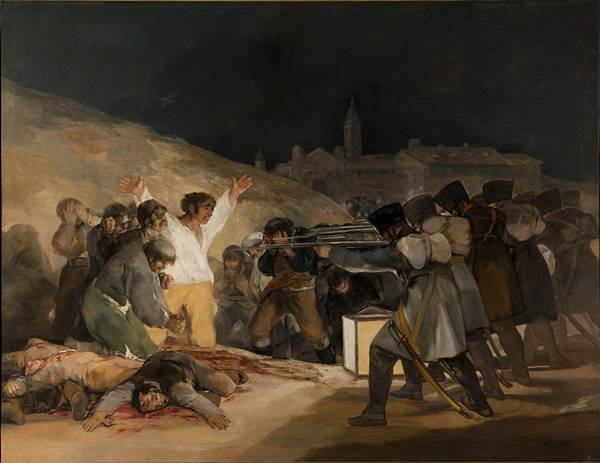 When Goya painted today’s date, two centuries ago