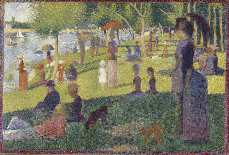 \’Colour creates harmony in art, just like counterpoint in music\’, said Georges Seurat