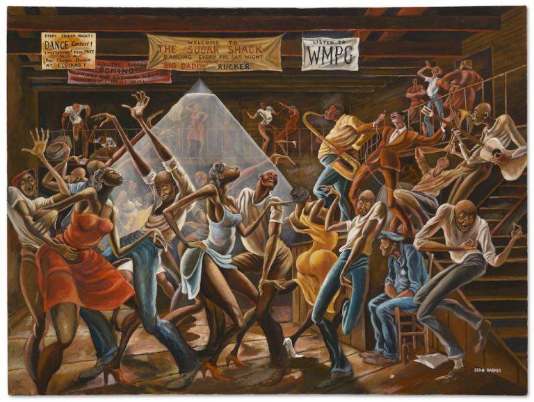 Bill Perkins aces Ernie Barnes’ ‘The Sugar Shack\’ at Christie’s