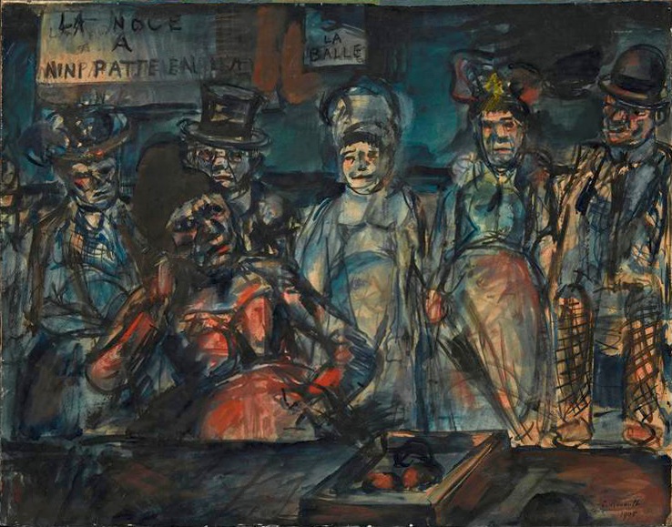 Georges Rouault brought deeply religious themes to the modern art movement