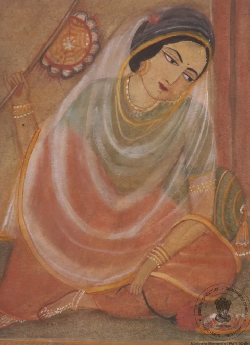 The more rarely known artist in the Tagore family — Sunayani Devi