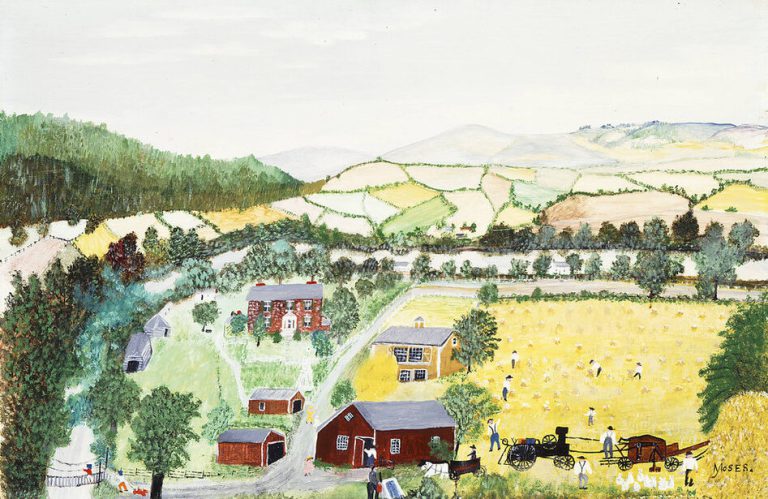 Grandma Moses: Acclaimed Self-Taught ‘Primitive’ Artist Who Started Painting In Her Late Seventies