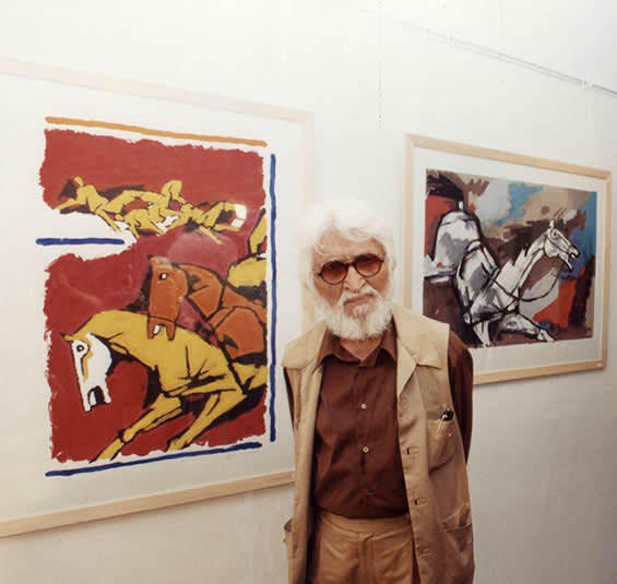 Born on this day M. F. Husain, the Bombay Progressive who reinvented