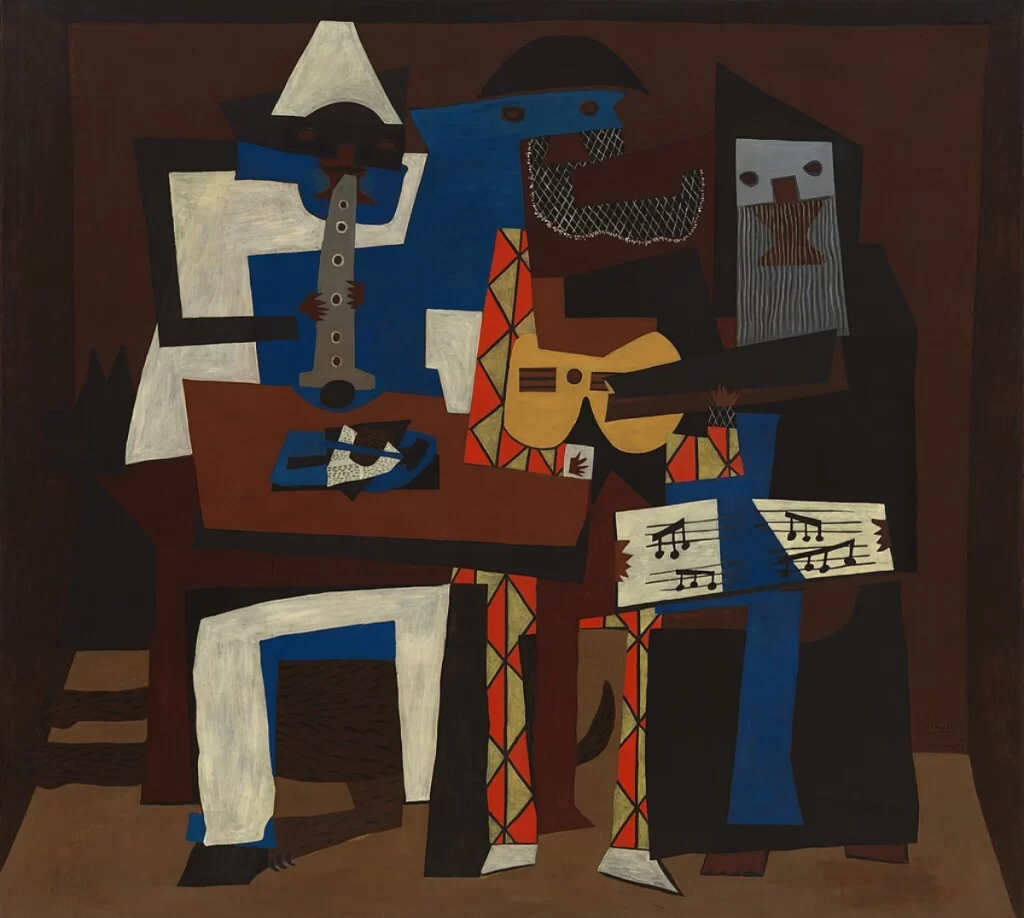 Three Musicians by Pablo Picasso 