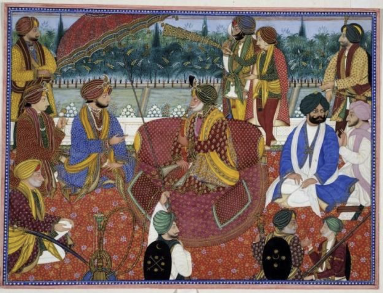 Analysing the relations between the Sikhs and the hill Rajas in history through Miniature Art