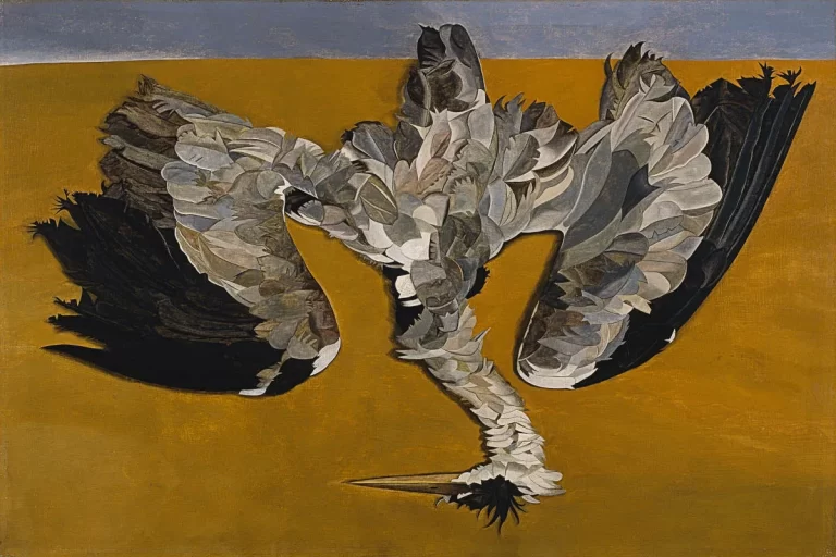 Lucian Freud expressed himself artistically through his realistic brushstrokes