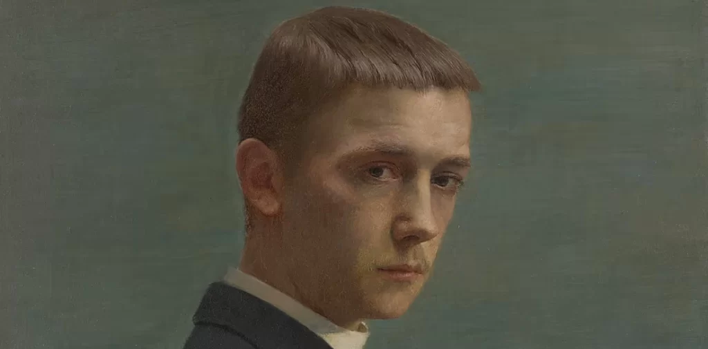 Portrait of Artist Felix Vallotton