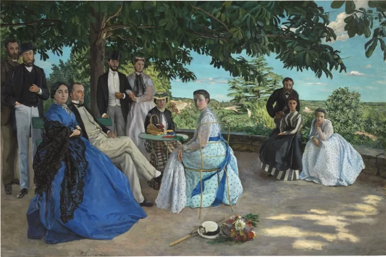 Frederic Bazille’s paintings of figures in landscapes