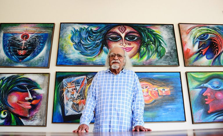 Celebrating the exuberant brushstrokes of late Goan artist Laxman Pai