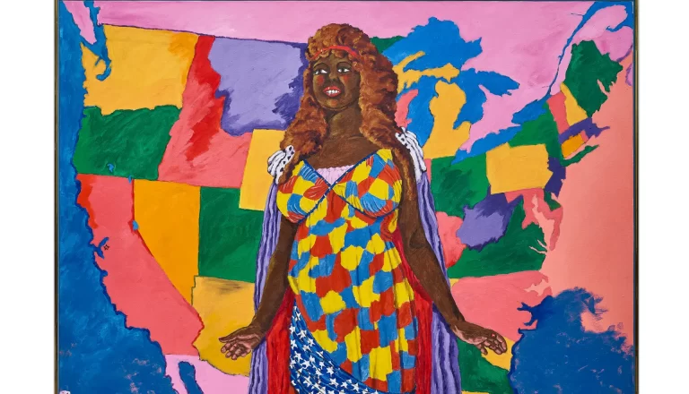 $4.5m Robert Colescott painting acquired by Crystal Bridges Museum