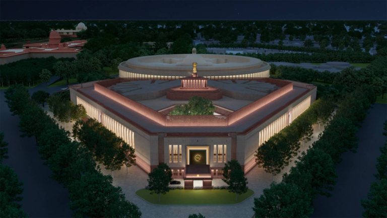 The New Parliament Building: A symbol of the rich Indian art