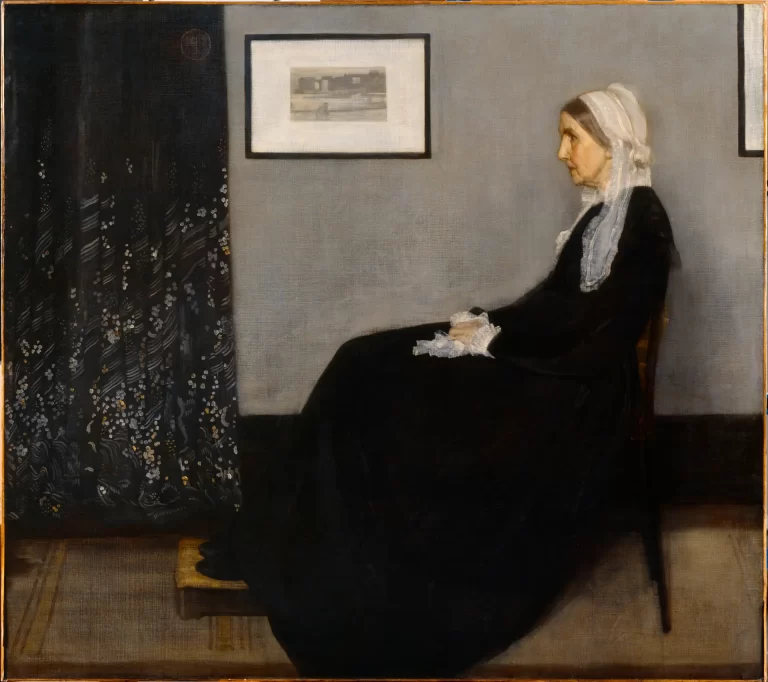 142 years after its US debut, Whistler’s famous image of his mother is displayed once again in Philadelphia