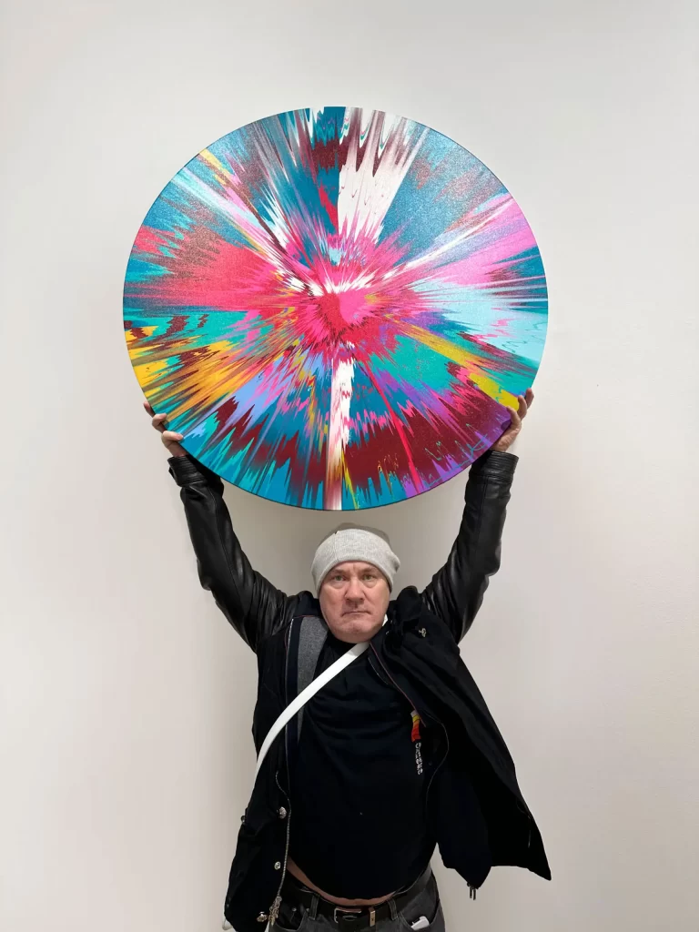 Damien Hirst’s new project lets buyers generate their own ‘Spin’ NFTs