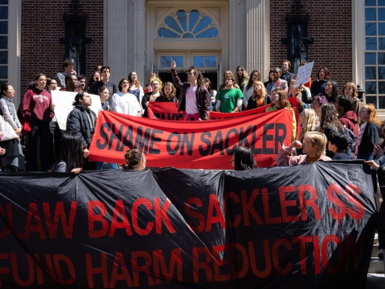 PAIN Activist Group Joins Harvard Students In The Protest Against The Arthur M. Sackler Museum Name