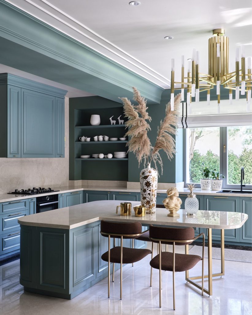 Kazakh Designer Transforms Family Home with American-Style Interior and ...