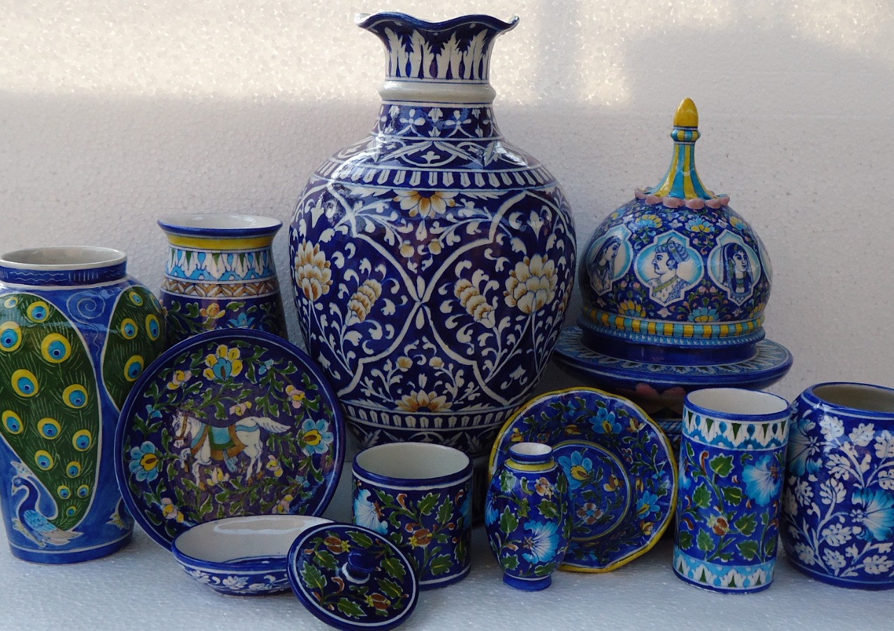 Jaipur Blue Pottery A Journey Of Quintessential Craftsmanship Abirpothi