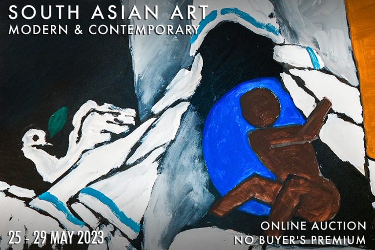 South-Asian classical, modern and contemporary art online auction at Artiana