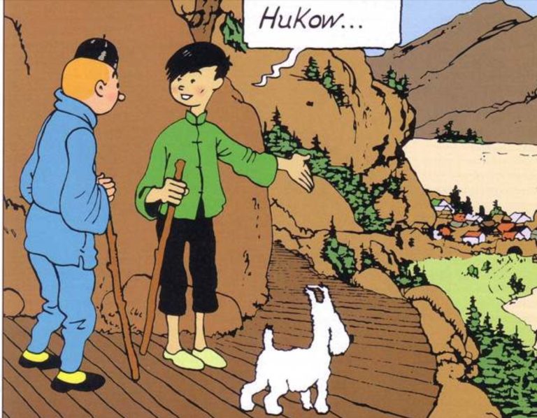 Don’t Miss the Inspiring Story of Friendship Behind Tintin and his Chinese Alley Blue Lotus