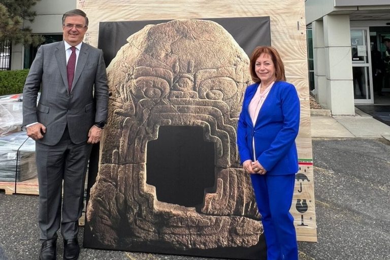 Pre-Columbian Sculpture from 2,500 Years Ago Returned to Mexico.