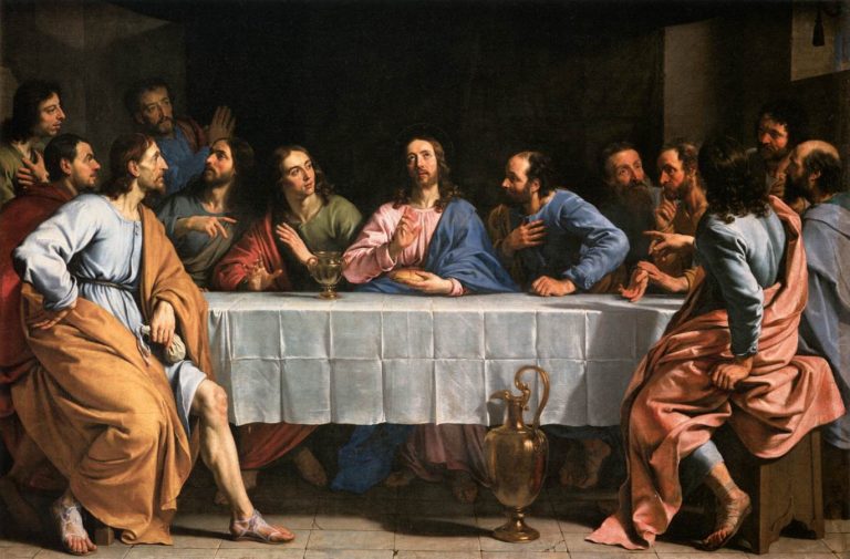 “The Last Supper” But Not by da Vinci