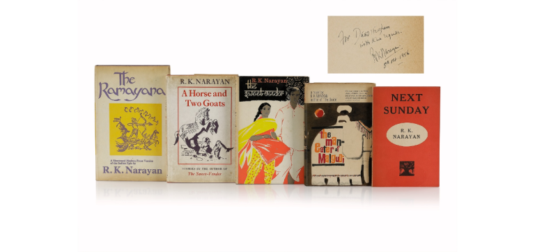 ‘Signed, First and Limited Edition Books’ auction by Saffronart