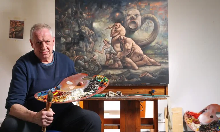 The War Artist whose Paintings Terrified People