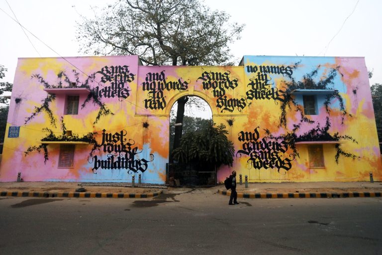 Street Art as a Political Tool in Indian Context