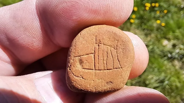 Ancient Viking Ship Carving Unearthed in East Iceland Reveals Oldest Drawing in the Country