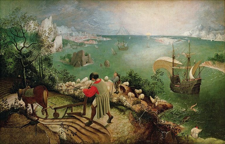 Have You Seen the Drama in Peter Brueghel’s Painting ‘Fall of Icarus’?