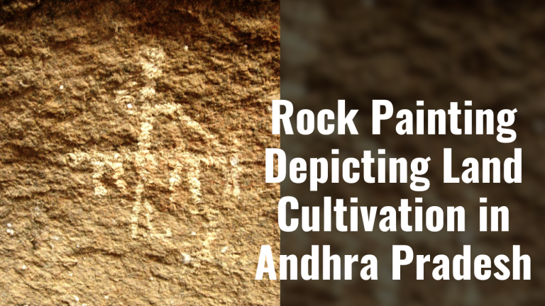 Archaeologist Discovers Mesolithic Rock Painting Depicting Land Cultivation in Andhra Pradesh