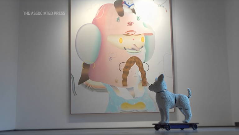 AICCA: The Artistic Critique Unleashed – A Robotic Terrier Redefining Art Analysis Through AI