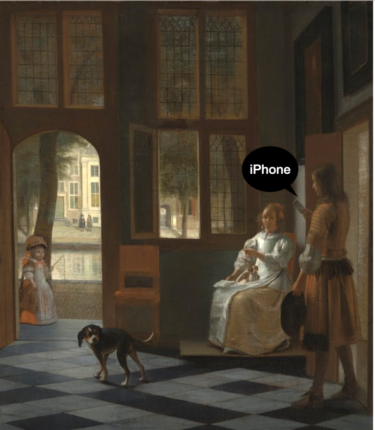 Mysterious Resemblance to iPhone in Centuries-Old Paintings Sparks Time Travel Speculations