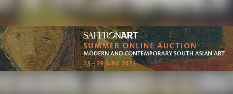 Saffron Art Presents Highly Anticipated Summer Online Auction Showcasing Leading South Asian Artists