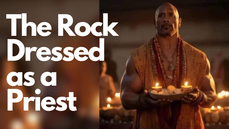 Why is Dwayne Johnson Performing Hindu Rituals?