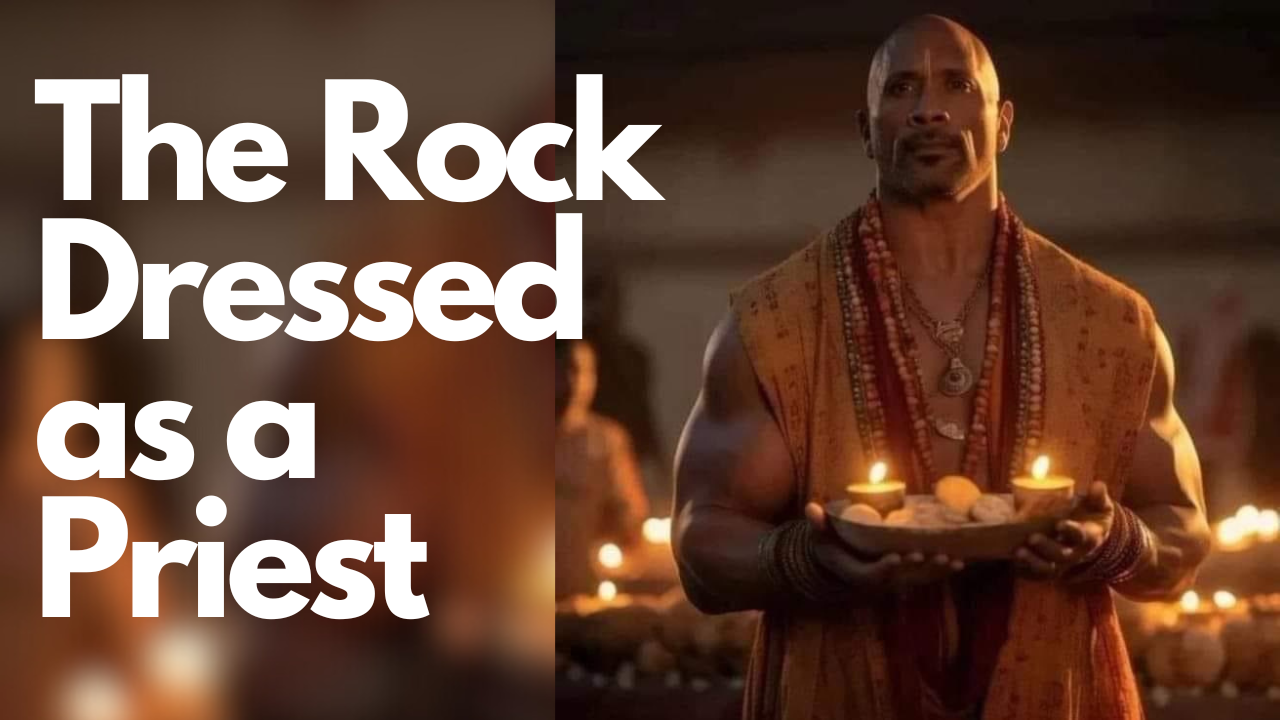 Dwayne Johnson Ritual Game Why is Dwayne Johnson Performing Hindu Rituals? - Abirpothi