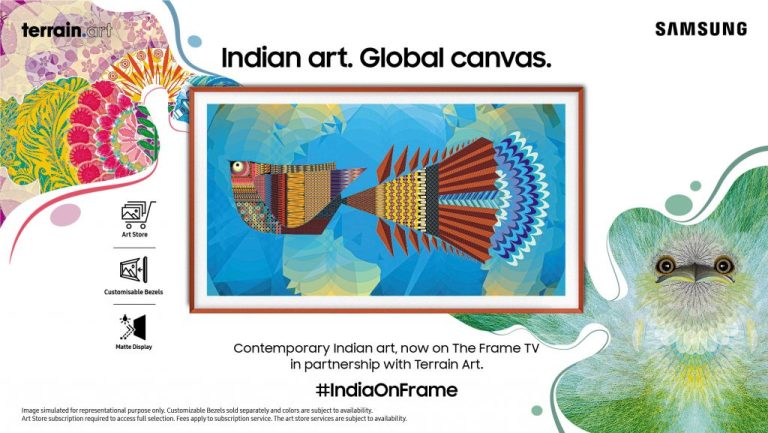 Samsung Collaborates with Terrain.art to Showcase Contemporary Indian Art on The Frame TV