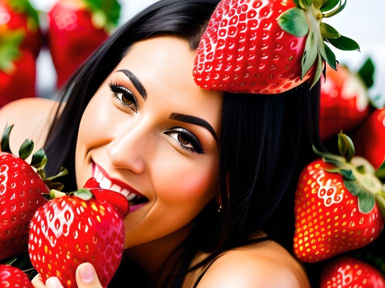 The Sexy Fruit: Kiss-from-heaven Strawberries Inspire Art