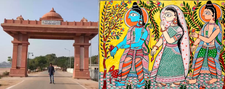 Mithila Paintings to Enhance the Beauty of Gaya Ji Dam Boundary Wall