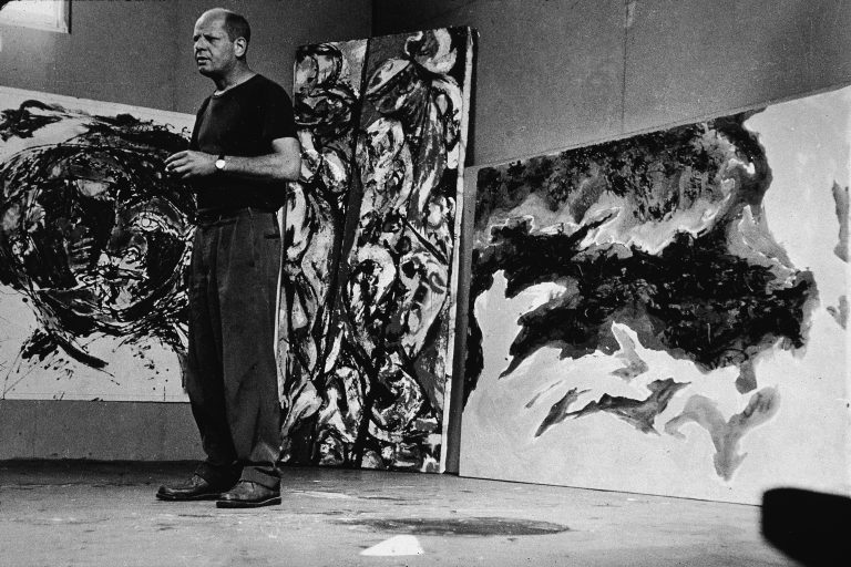 Watery Paths of Jackson Pollock: Illusion, Fiction and Abstract