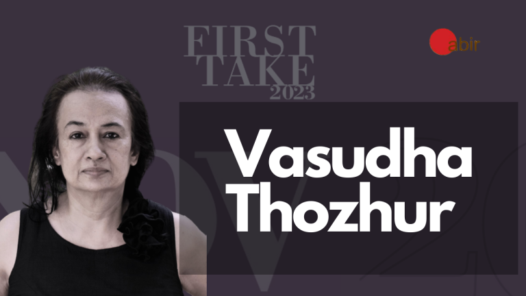 Know Our Jury for Abir India’s First Take 2023: Vasudha Thozhur