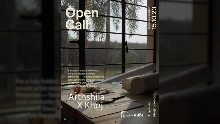 Announcing the Arthshila X Khoj Artist Residency 2023: A Unique Opportunity for Creative Practitioners