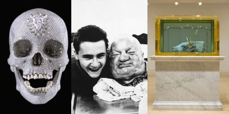 11 Famous Artworks of Damien Hirst: Exploring Life and Death.