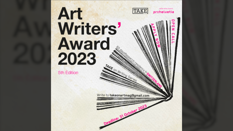 Announcing the 6th Edition of the Art Writers’ Award 2023: A Unique Opportunity for Indian Writers