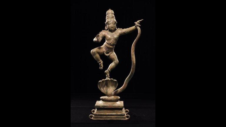 Stolen Chola-Era Bronze Idol of Dancing Krishna Traced to the United States