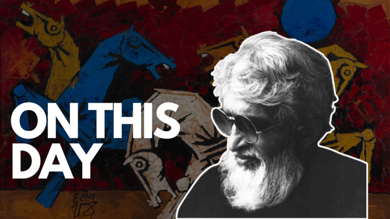 BORN ON THIS DAY: M. F. Husain, The Bombay Progressive Who Reinvented the Pictorial Plane