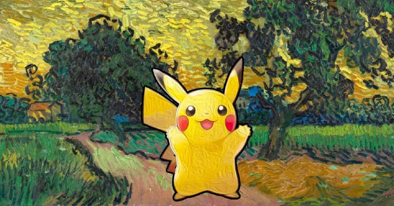 Pokémon Meets Van Gogh: A Magical Collaboration by Van Gogh Museum and Pokémon